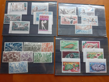 Cote des somalis LOT de 12 plaquettes TIMBRES Tous LUXE