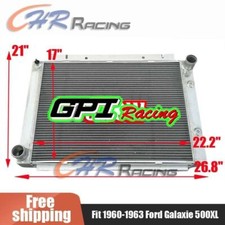 3 Row Aluminum Radiator 1960 1961 1962 1963 For Ford Galaxie 500XL 500 XL AT