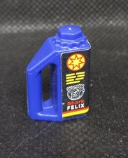 playmobil 6157 piece Détachée bidon bleu marine coffre atelier de moto