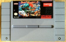 STREET FIGHTER II - CARTOUCHE 100% ORIGINALE SUPER NINTENDO SNES NTSC USA US 2