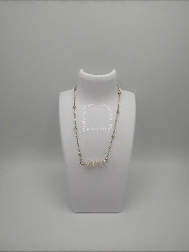 Collier femme perles nacrées