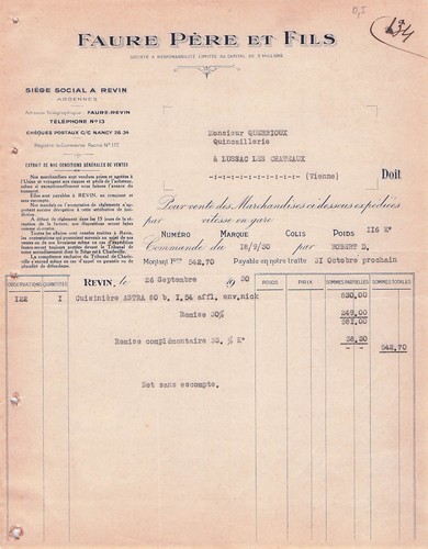 Revin quincaillerie faure - quincaillerie,
