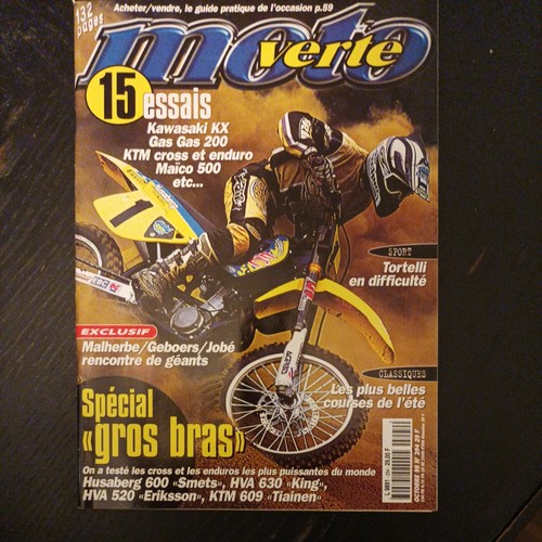 Moto verte 294 kawasaki 125 - verte,