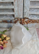 Ancienne tulipe verre lampe - verre,