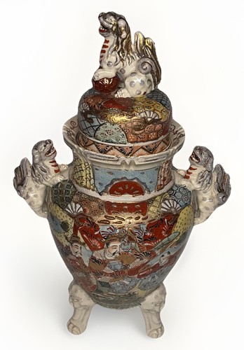 Vase satsuma meiji - meiji, en