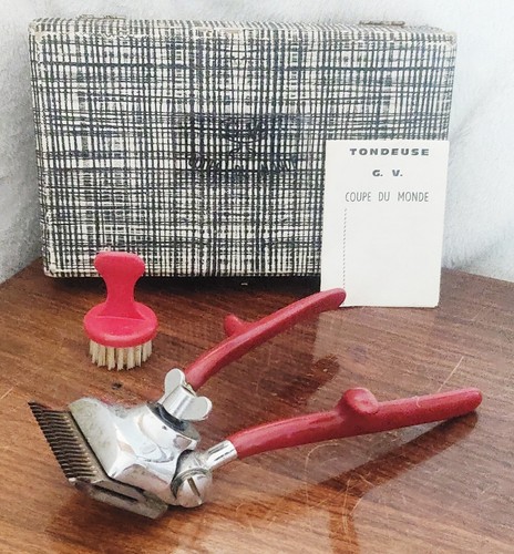 Vintage tondeuse coiffeur - tondeuse,