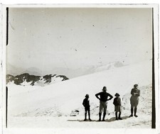 Alpinisme montagnes Alpes lot 17 anciennes diapositives photo plaques de verre