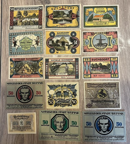 Lot billets allemand - billets,