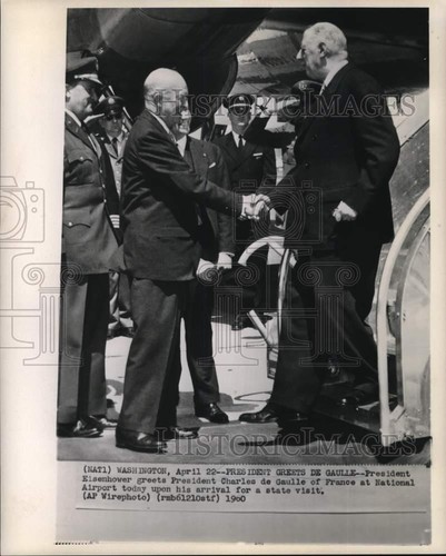 1960 press photo presidents - press,