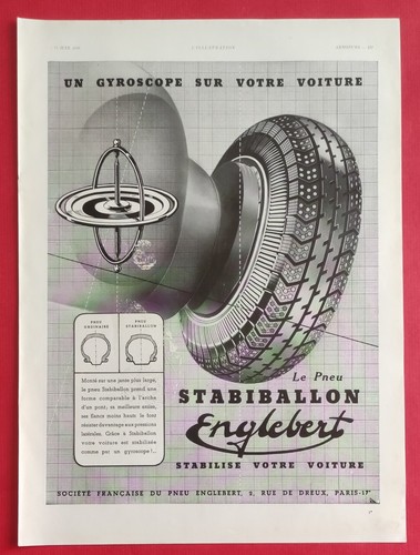 Pub presse automobile - automobile, pneu