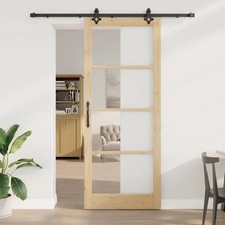Porte coulissante Bois de pin