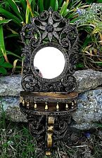 Console murale miroir