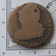 M10807 Pièce De Monnaie Royale 2 Sols 1792 AA Metz Louis XVI 