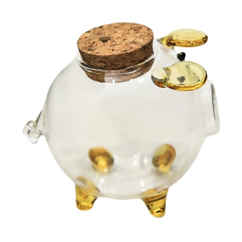 Cochon verre pot - verre,, de