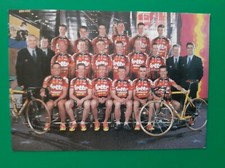 CYCLISME carte équipe cycliste LOTTO ADECCO 2000 format  21,5 / 15 cm