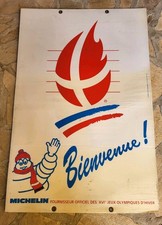 Affiche Michelin ancienne Jeux