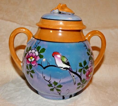Sucrier ancien porcelaine - sucrier,