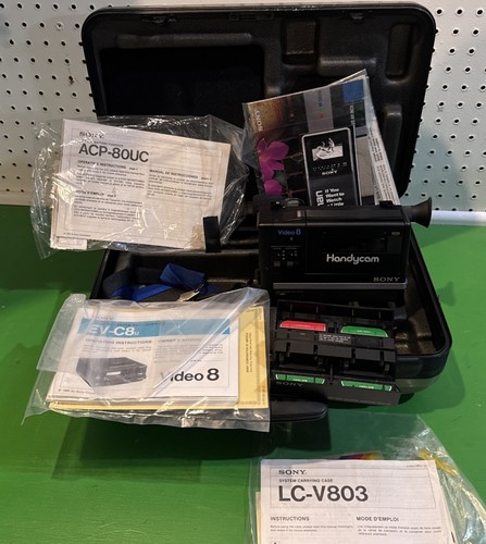 Vintage sony ccd m8u video - vintage, 8