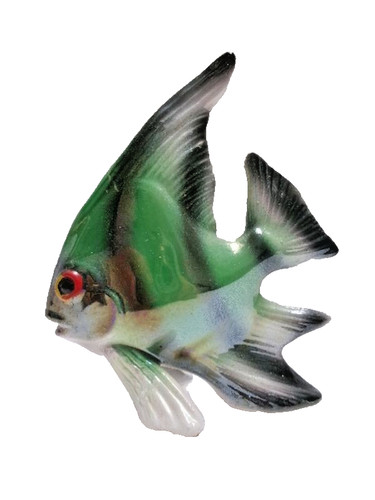 Poisson céramique signé - en,