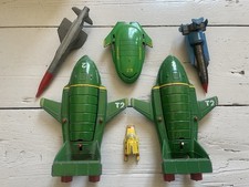 THUNDERBIRD 2x T1 + 2x T2 + T4 - Matchbox Lesney + Corgi Guided Missile