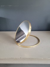 Miroir à poser inclinable en laiton