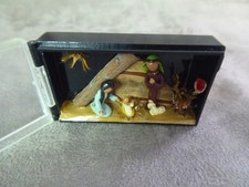 DIORAMA MINIATURE dans une BOÎTE: LA CRECHE.