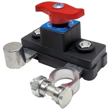 Coupe circuit pour Borne de Batterie - Cosse antivol auto bateau camion 12v 24v