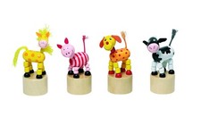 Figurines articulées en bois