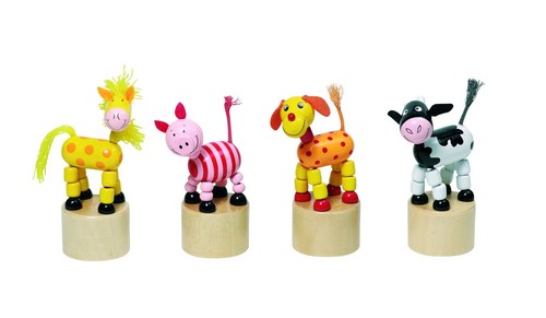Figurines articulées bois - figurines,