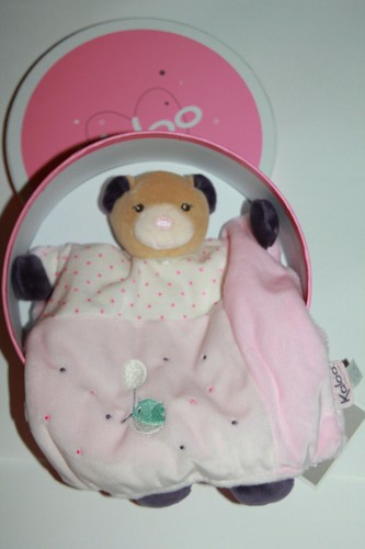 Doudou kaloo petite rose ours - kaloo,