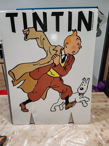 Tintin ancien présentoir - -,