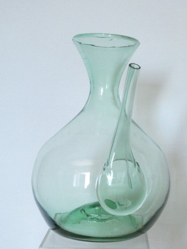 Ancienne carafe porron verre