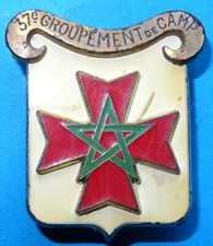 Insigne du 37° Groupement de Camp 
