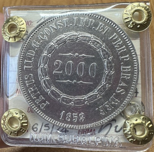 Monnaie brésil pierre - brésil, ii