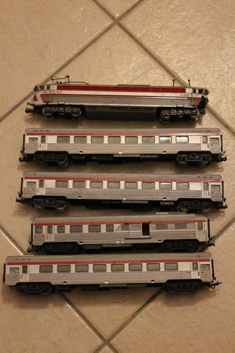 Jouef rame tee - 4, wagons