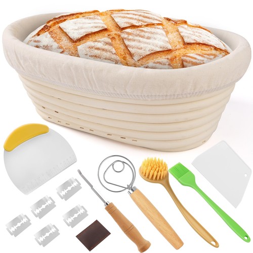 Banneton 25cm pour pain ovale - pour,