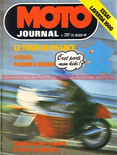 Moto journal 217 laverda 1000 - 217,
