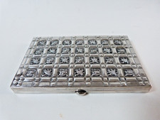 étui à cigarettes argent