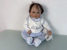 Poupée d'artiste poupée Monika Levenig poupée en porcelaine 55 cm. Excellent ...