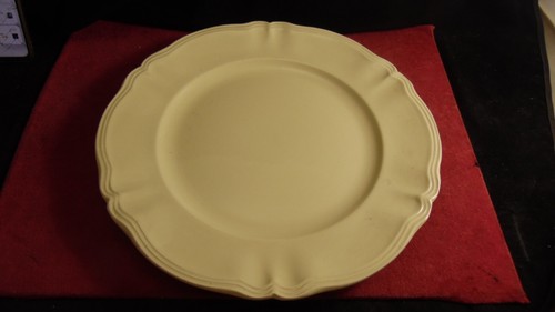 Plat rond faience - en,