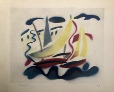 Edgar Stoëbel lithographie