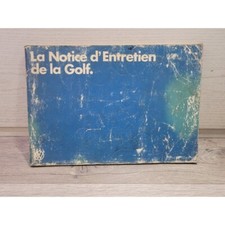 VW Golf - 1980 - Manuel Notice Entretien