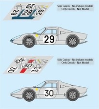 Autocollants Porsche 904 GTS