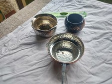 3 petits recipients - objets d'occasion