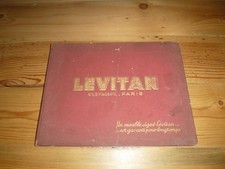 ANCIEN CATALOGUE DE MEUBLES LEVITAN 1933
