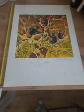 Grande Lithographie Signée
