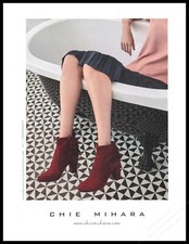 2017 Chie Mihara High Heels Magazine Print Ad Women Fashion Long Legs shoes -1pg
