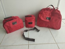 BAGAGES CABINE AVION  SOUPLE X 3  SAC BANDOULIERE+ VANITY+ PETIT SAC ROUGE  NEUF