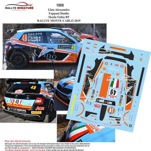 Decals ref 1808 - 1/32, skoda