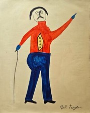 Tableau sur toile signé Bill